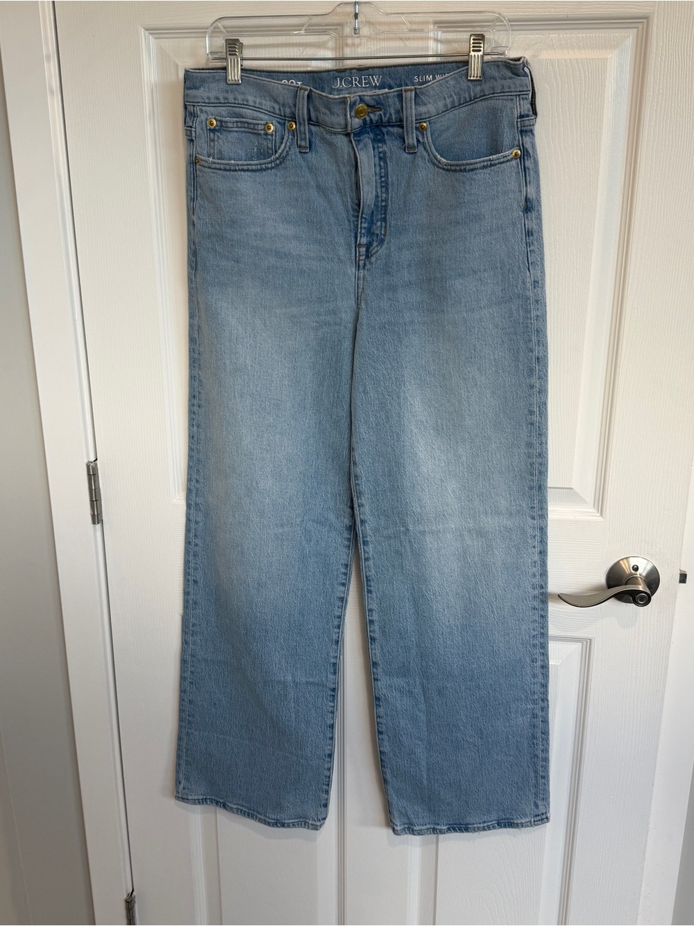 J crew Slim wide-leg jean